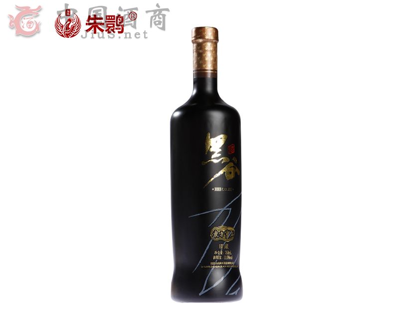 陜西特產(chǎn) 朱鹮牌11度有機黑谷酒 臻藏版750ml