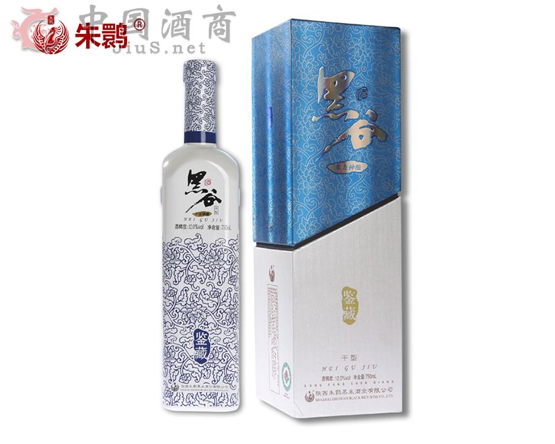 朱鹮牌 有機黑谷酒清釀 黑米原料來自秦嶺海拔1000米特產(chǎn)區(qū) 750ml